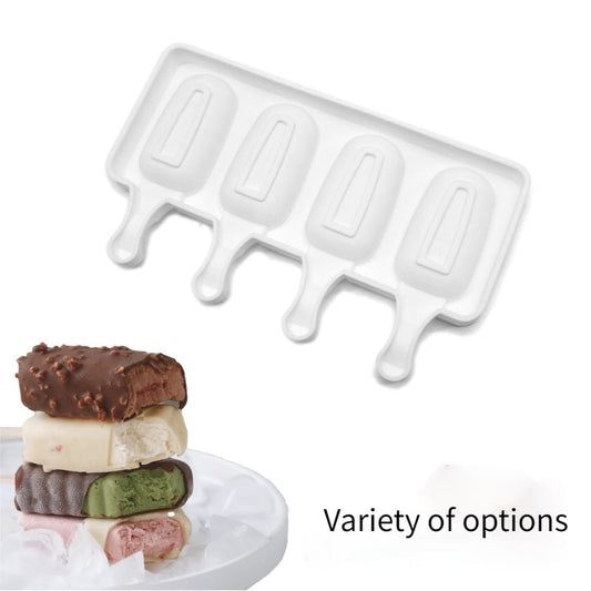 4/8 Cell Magnum Silicone Mold Silicone Ice Cream Mold Popsicle Molds DIY Ice Cream Mould Ice Pop Maker Mould with Sticks