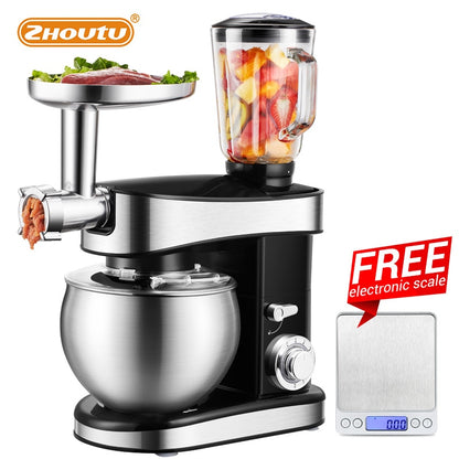 Planetary Mixer Meat Grinder Juicer Blender Cake Food Processor