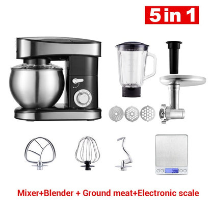 Planetary Mixer Meat Grinder Juicer Blender Cake Food Processor