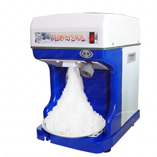 HK169 Electric Ice Crusher Commercial Ice Crusher Snow Cone Maker Machine Shaved Ice Crusher