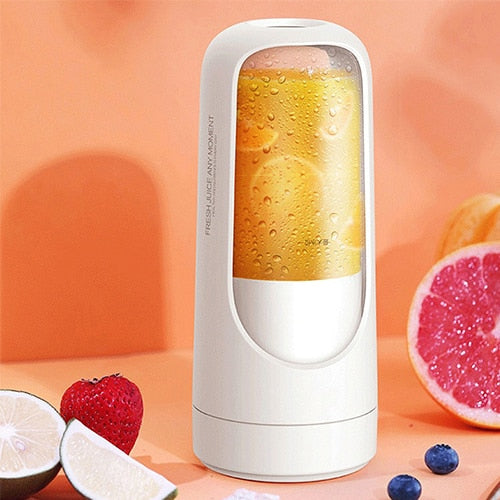 Wireless Juicer USB Rechargeable Smoothie Squeezer Kitchen Electric Mixer