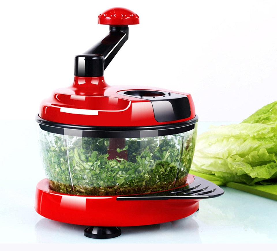 2L Kitchen Accessories Manual Food Vegetable Mixer Cutter