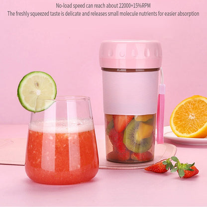 Portable Juicer 300ML USB Rechargeable Mini Mixer