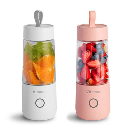 Portable Juicer Cup Usb Rechargeable Juice Blender Centrifugal Juicer