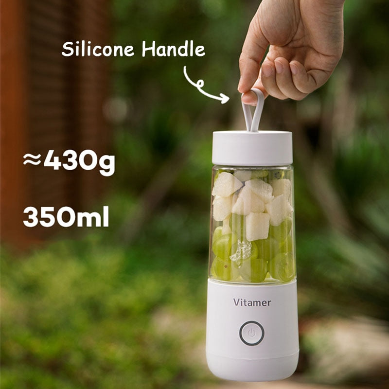 Portable Juicer Cup Usb Rechargeable Juice Blender Centrifugal Juicer