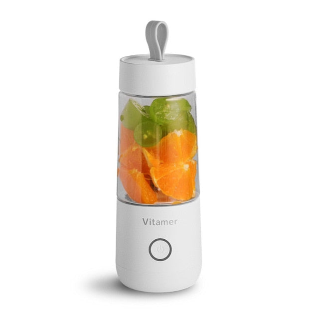 Portable Juicer Cup Usb Rechargeable Juice Blender Centrifugal Juicer