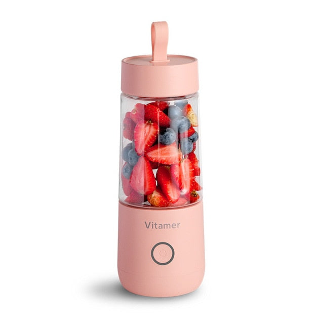 Portable Juicer Cup Usb Rechargeable Juice Blender Centrifugal Juicer