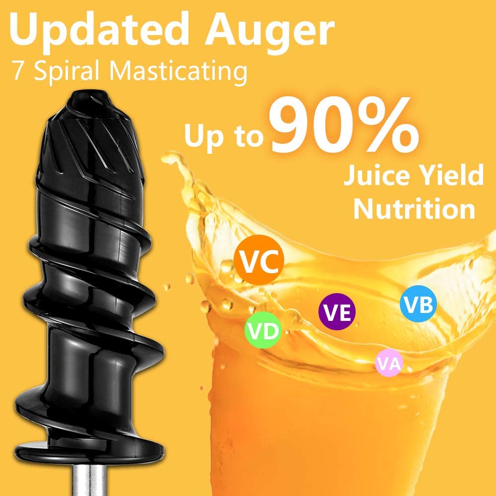 Quiet Motor Reversing Function Slow Juicer Fruits Reversing Function Slow Juicer