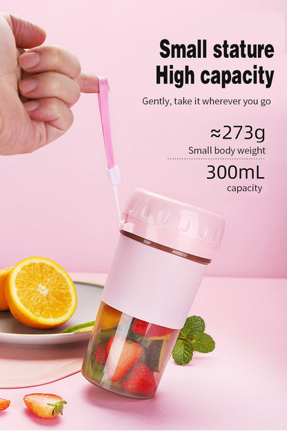 Portable Juicer 300ML USB Rechargeable Mini Mixer