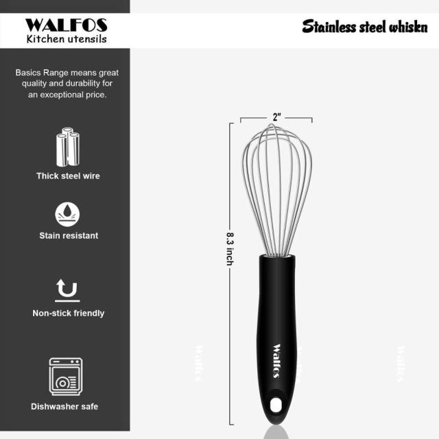 Multifunctional Stainless Steel Wire Whisk Blender Beater Baking