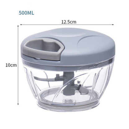 Garlic Chopper Manual Rotate Vegetable Cutter Manual chopper grinder mincer