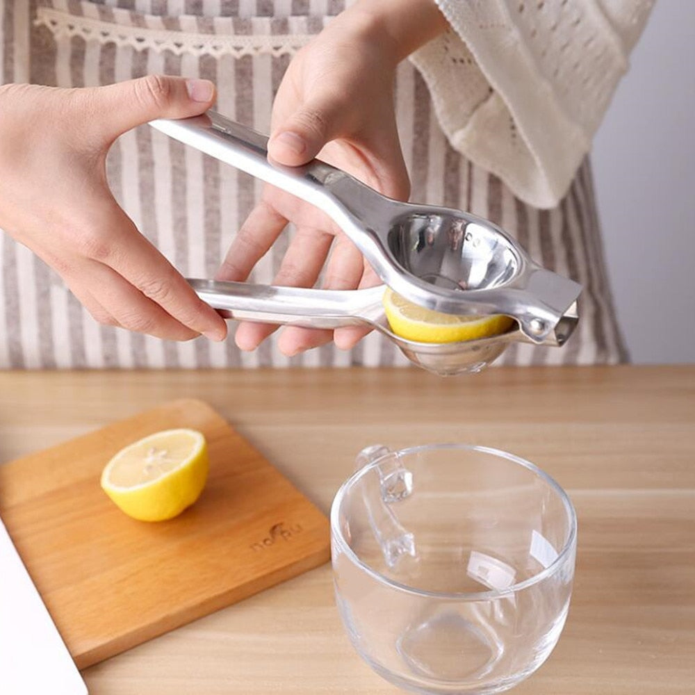 Stainless Steel Lemon Fruits Squeezer Hand Manual Queezer Juice Pressing