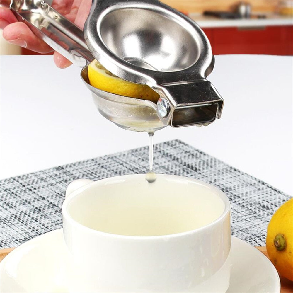 Stainless Steel Lemon Fruits Squeezer Hand Manual Queezer Juice Pressing