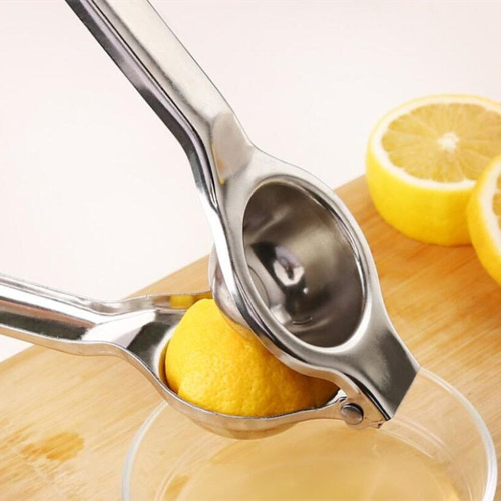 Stainless Steel Lemon Fruits Squeezer Hand Manual Queezer Juice Pressing