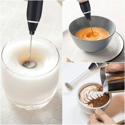 Wireless Milk Frothers Electric Handheld Blender